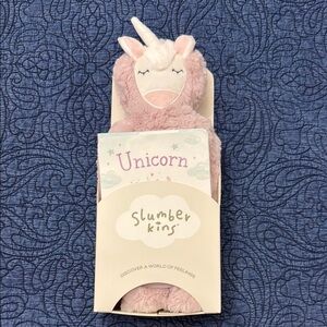 Slumberkins Pink Unicorn Plush Companion